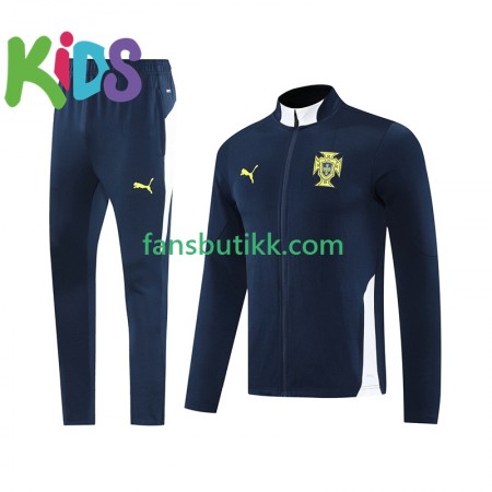 Portugal Barn Svart Treningsdresser 2025